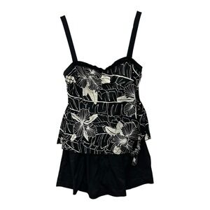 Maxine‎ Of Hollywood Swimsuit Dress Womens 10 One Piece Swimdress Bathing Suit